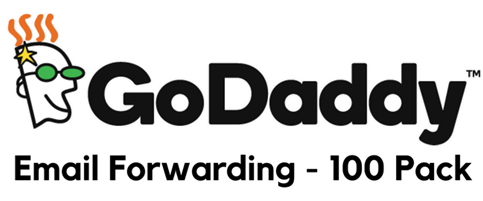 GoDaddy Email Forwarding 100 Pack