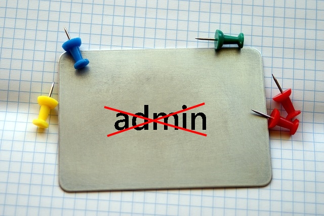 No admin