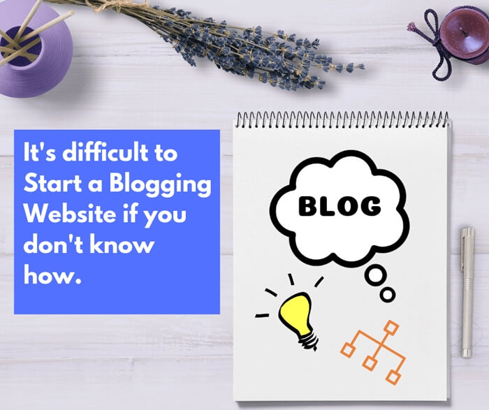 It’s Difficult to Start a Blogging Website if You don’t Know How.